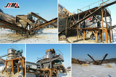 黑龙江七台河用户整套砂石生产线试机生产